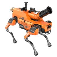 輔助滅火四足機(jī)器狗（第3代，消防水炮+自組網(wǎng)+雙向?qū)χv模塊+10種有毒有害氣體+智能伴隨+云端指揮平臺）